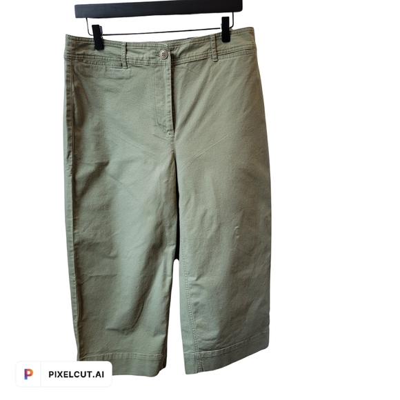 NWT Talbots Wide Leg Chinos - Picture 1 of 6